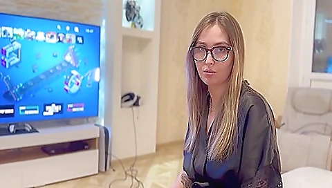 Sexy girl with a sexy body and taking