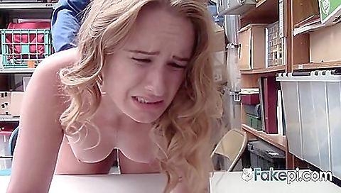 Blonde slut takes on black cock