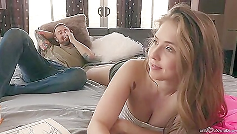 Sexy young chick getting her pussy