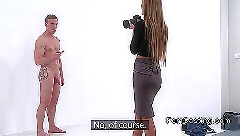 She's first time with my wife