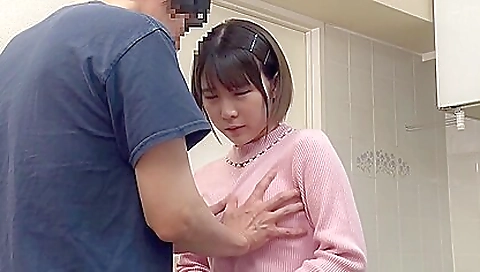 Sakur tape upori kety fuck hard in the kitchen and fucked