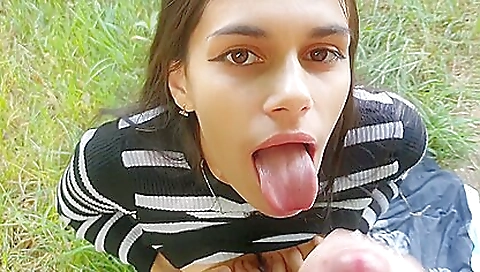 She's first time with my friend